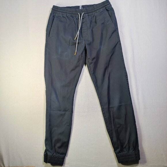 Volcom jogger / street wear pants men's size M grey tapered - Picture 1 of 11